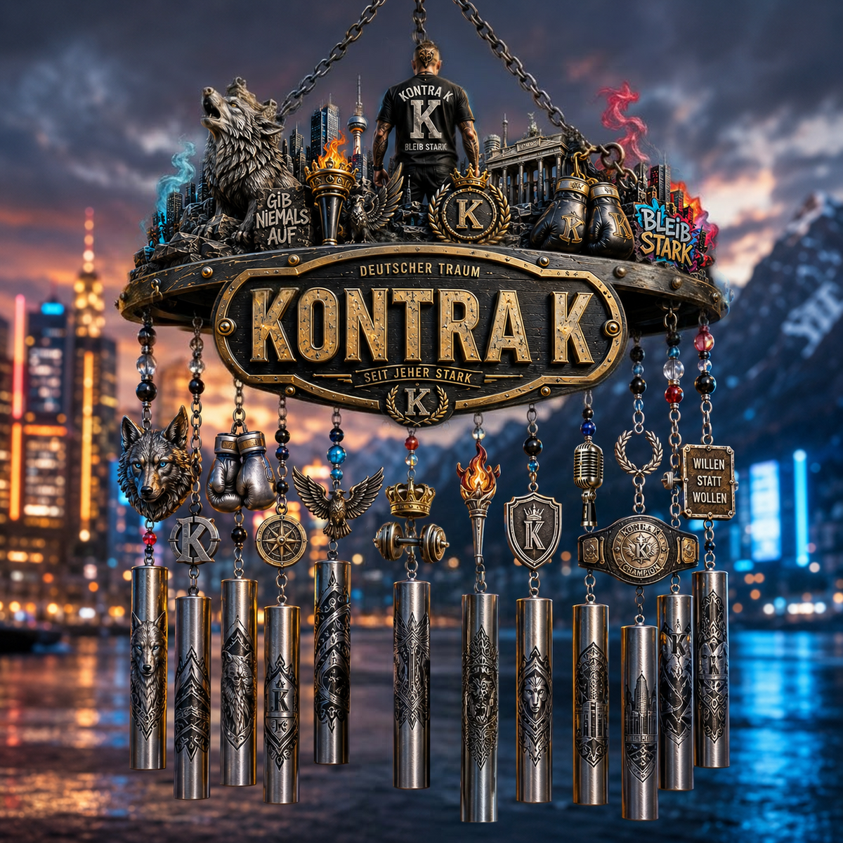 Premium KNTK Wind Chime PDL