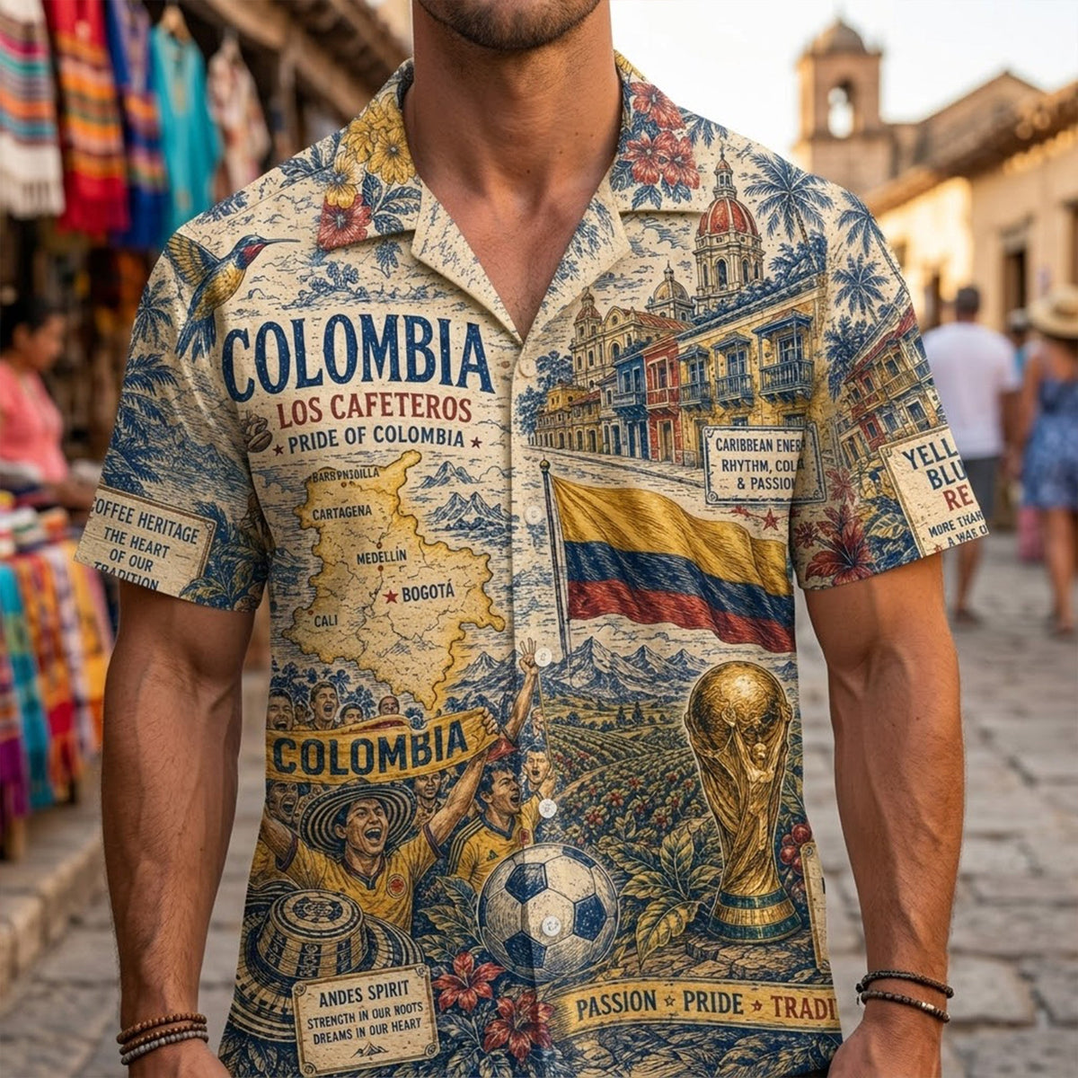 PREMIUM CLOM HAWAIIAN SHIRT HQH