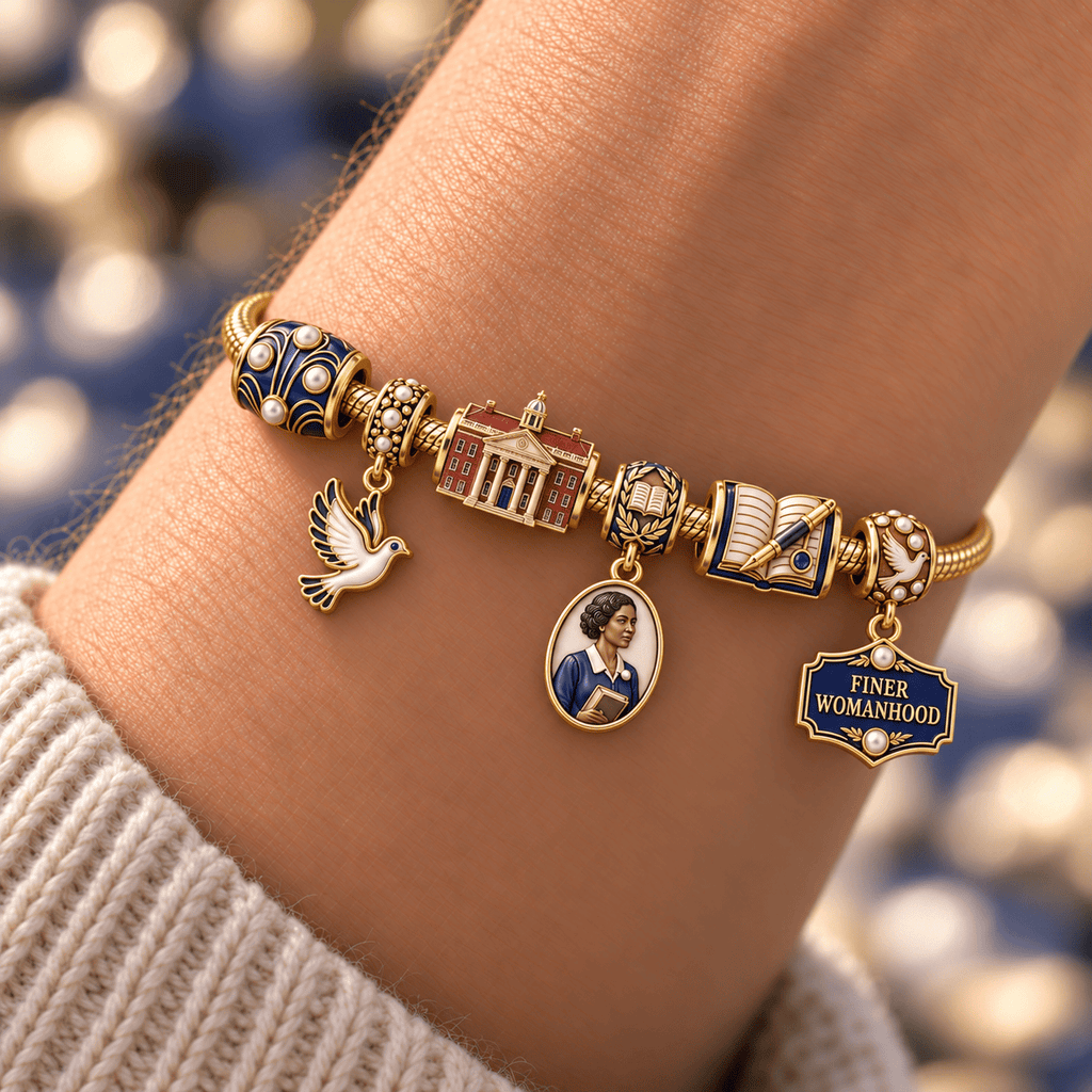 ZPB Gold Charm Bracelet Set HQH