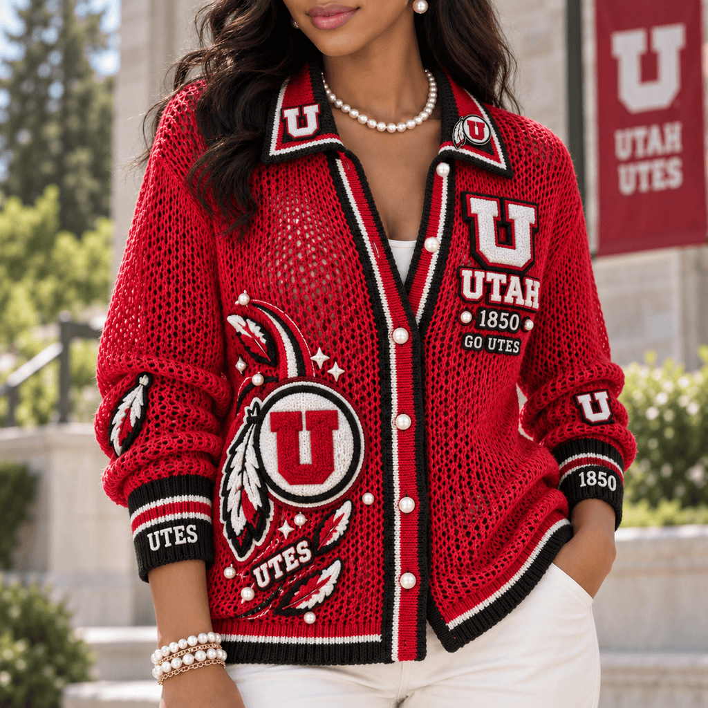 UTUT Women’s Open-Knit Cardigan HTTT