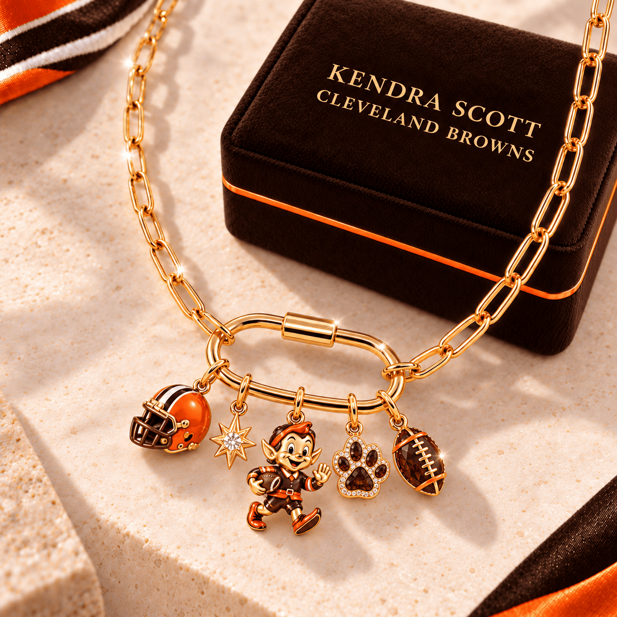 CLVB Solid Gold Chain with Diamond Pendant TMH