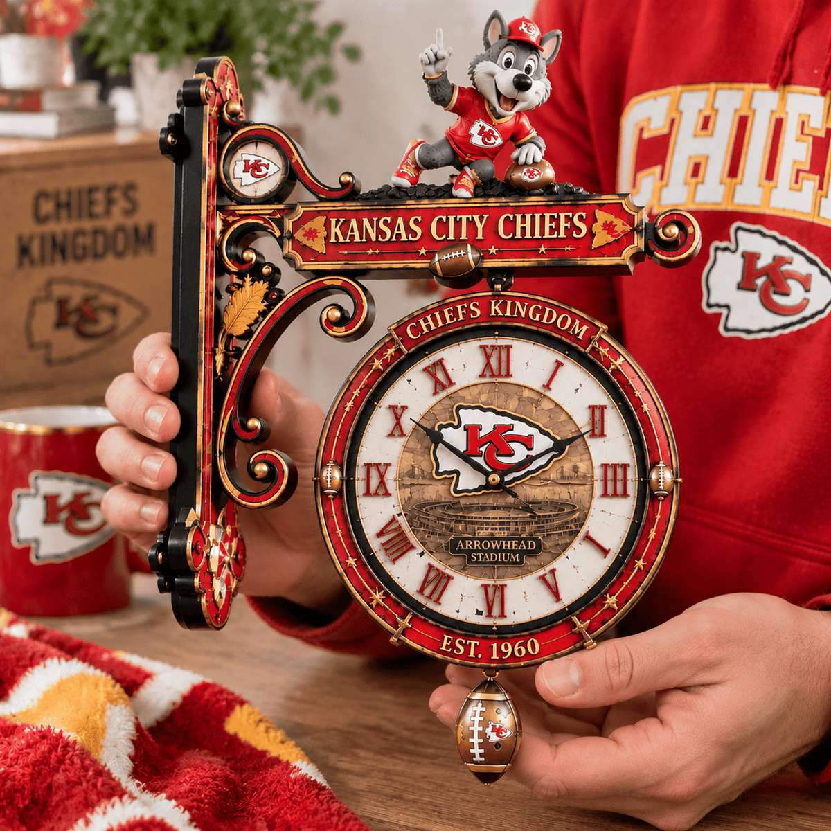KCC Premium Illuminating Collector Wall Clock LNTH