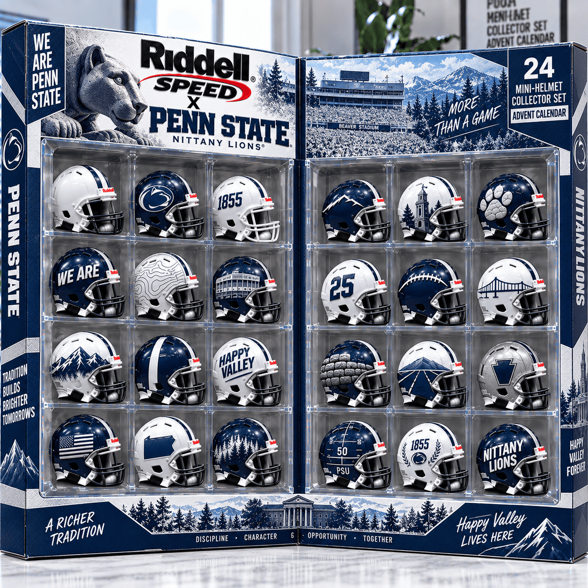 Premium PSNL Mini Helmet Advent Calendar NTNA