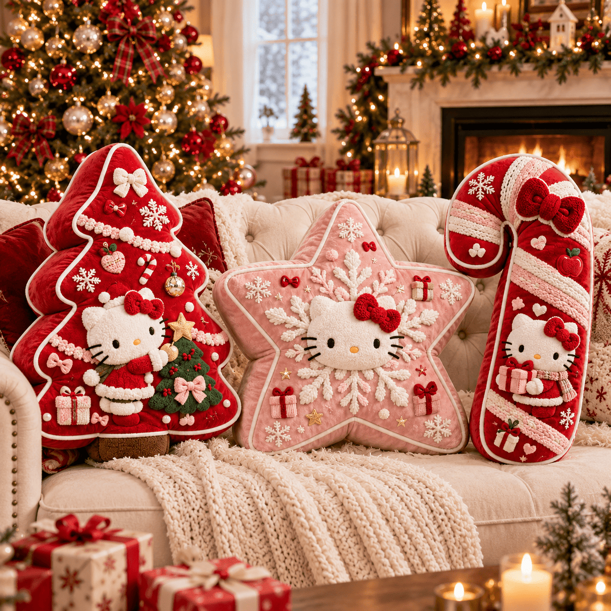 HLKT Christmas Tree Base Pillow Set HTTT