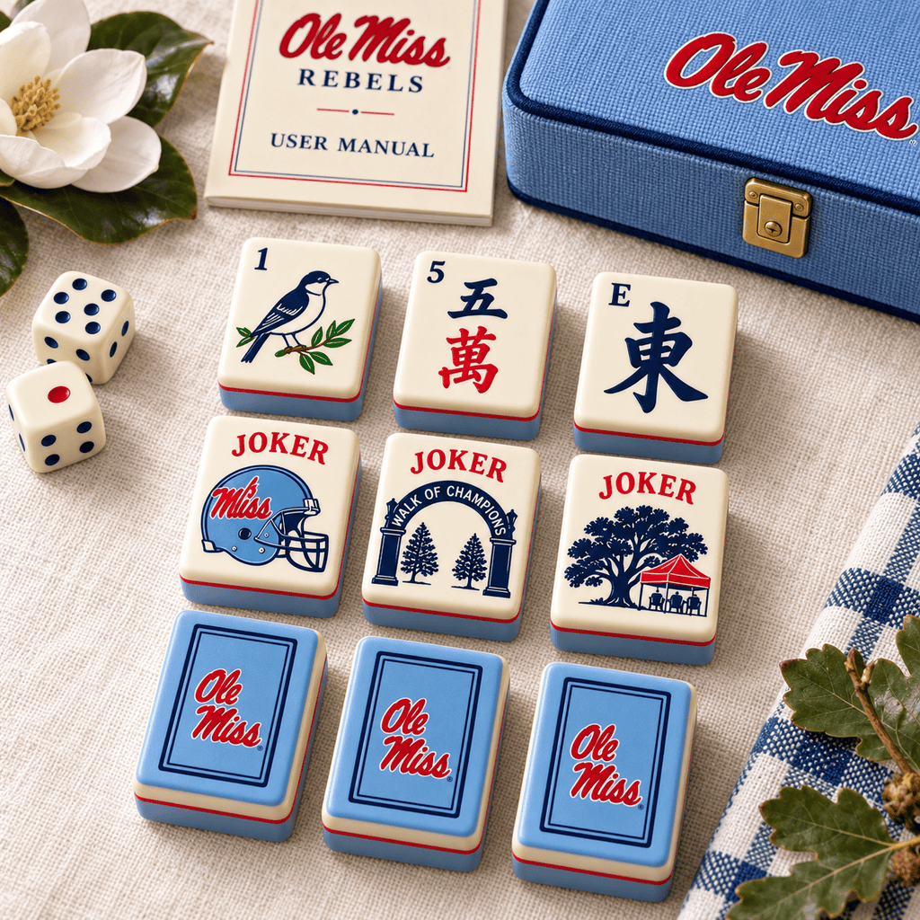 Premium OMR Mahjong Tiles Set TNSM