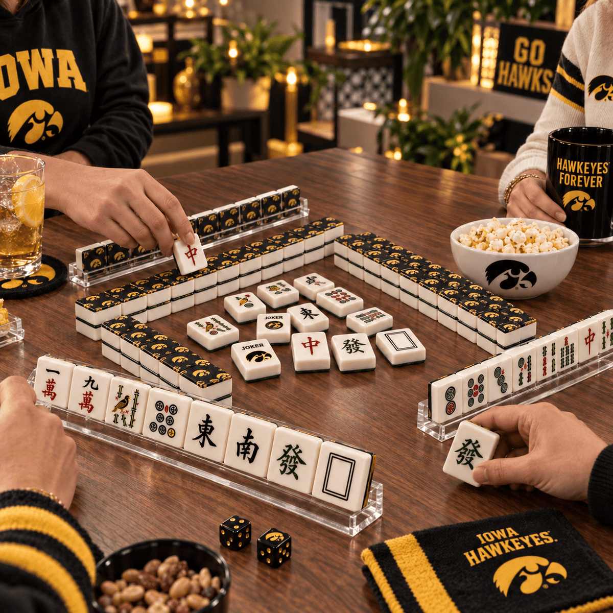 Premium IWHK Mahjong Tiles Set TNSM